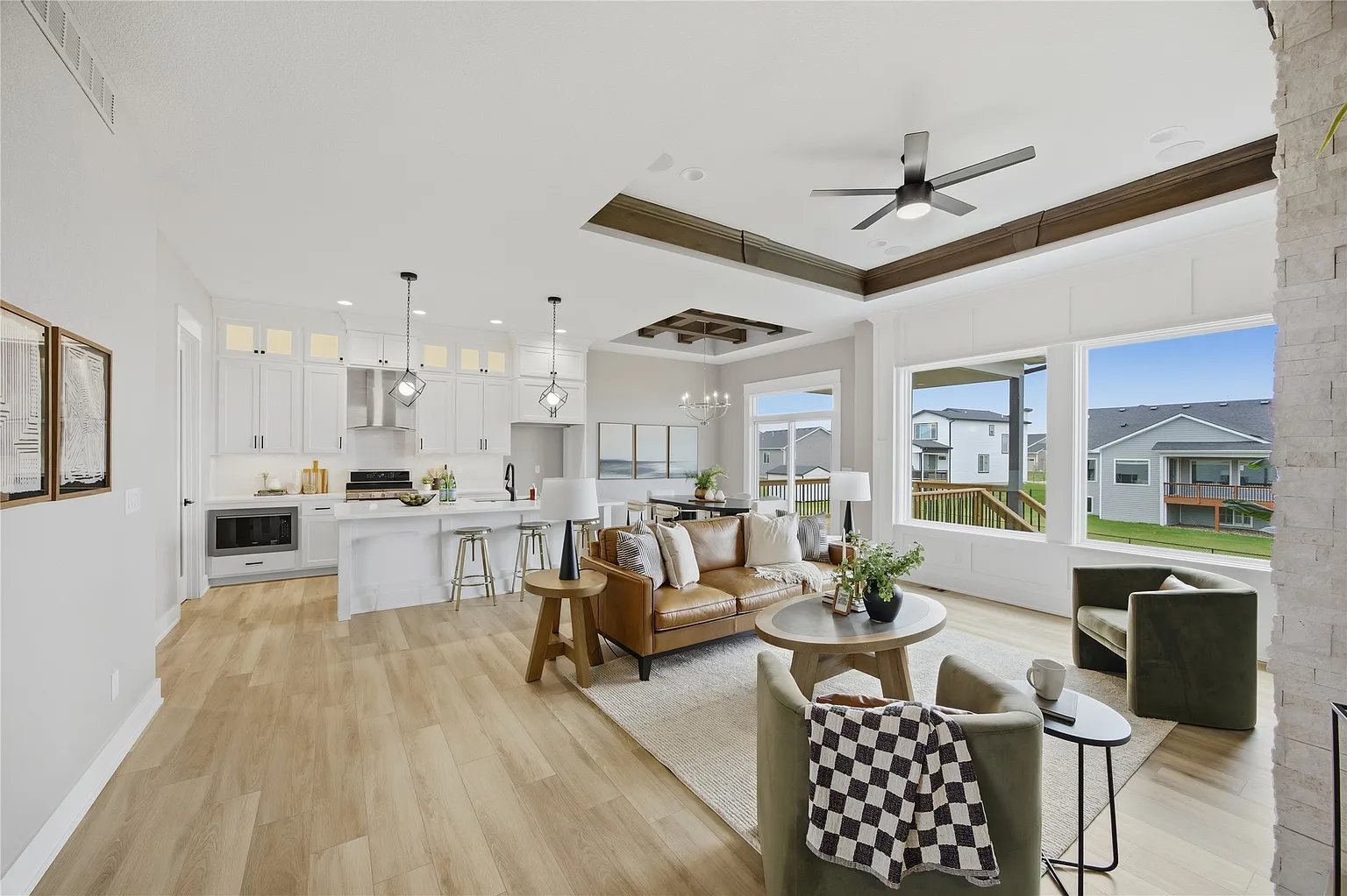 Interior of a DS Solid Construction home
